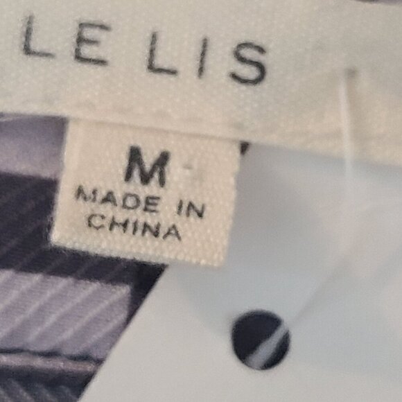 Anthropologie Le Lis NWT Women's Long Sleeve Kimono Robe gingham print Cover Up - Picture 7 of 8